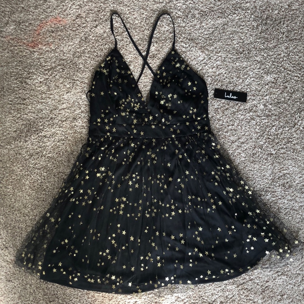Black and Gold Star : Lulu’s Dress
